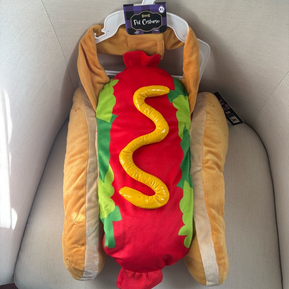 Woof Hot Dog Pet Costume